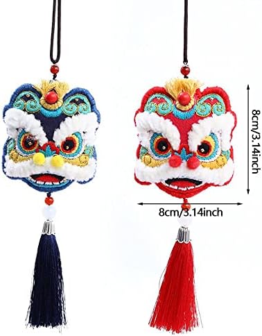 Kineska Nova Godina Fortune Dancing Lion privjesak DIY komplet za vezenje ručno rađeni materijal torba