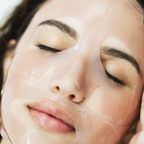 Karuna Collagen Hydrogel 2-dijelne maske za lice, Proizvodi za njegu kože s naprednom kolagenom Hydrogel tehnologijom za izglađivanje bora, Fine linije i dubinsko vlaženje kože