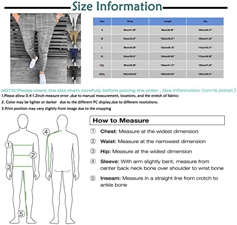 2023 prevelike trenirke za muškarce uske rastezljive hlače klasične karirane poslovne hlače Casual