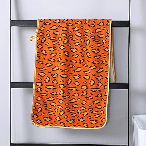 JGQGB Leopard Print Sklopivi ručnik za kupanje za odrasle kuhinjski kuhinjski krpljenje mikrovlakana za apsorbiranje ručnika za ručnike za ruke