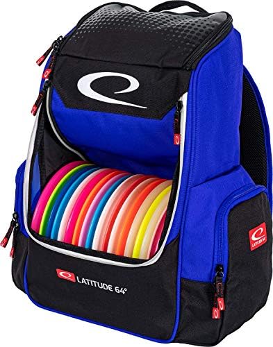 D · D Dinamički diskovi Latitude 64 Core Disc Golf ruksak | 20 kapaciteta diska | Dva odjeljka TOP odjeljak | Dva bočna džepa