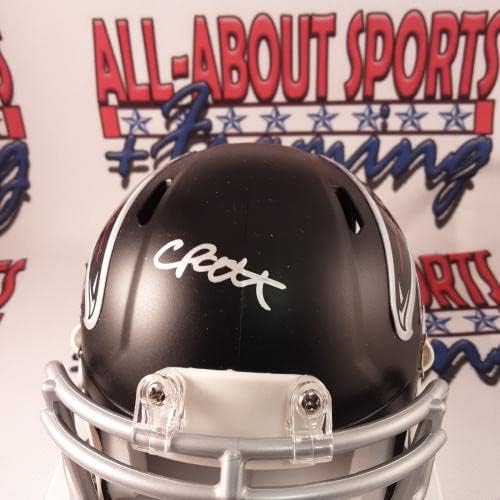 Cordarrelle Patterson autentic potpisan autogramom Mini kaciga JSA. - NFL Mini šlemovi sa autogramom