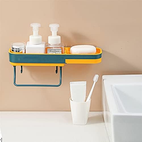 N / A Kupatilo Ne-perforirano sapuna sapunica s policom za kupatilo pribor za ručnike za ručnike Neražavajuće naljepnice Kupatilo nosač zidova sapun sa sapunom