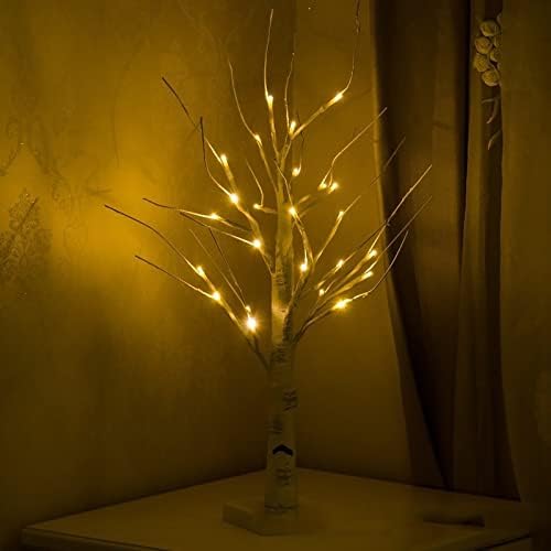 Bajka Twig lampica TABLETOP Umjetna svjetlost lampica u obliku drveća i bateriju, lampice drveća, lampice