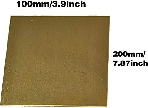 UMKY mesing ploča metalna tanka folija ploča bakar metalni lim folija ploča rez bakar metalna ploča 2kom metalna folija