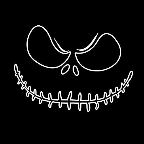 Jack The Bundkin King Stitch Face inspirisana 6 vinil naljepnica naljepnica
