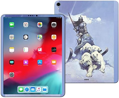 MightySkins koža kompatibilna sa Apple iPad Pro 11 - Silver Warrior | zaštitni, izdržljivi i jedinstveni