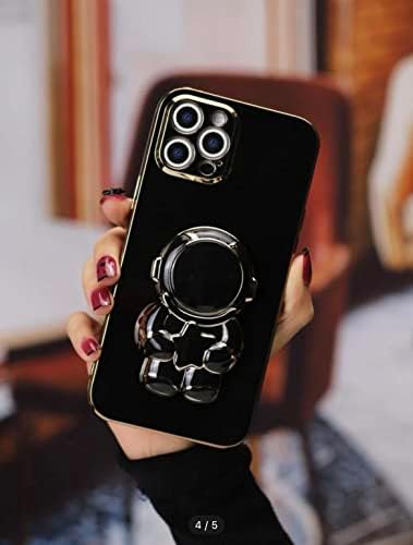 iPhone 13 Case Astronaut galvanizacija luksuzna elegantna futrola za zaštitu kamere na nogama