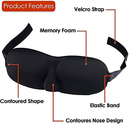 Budite sigurni forever sleep maska za spavanje muškaraca / žena Unisex slepi preklopni poklopac