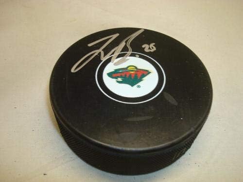 Jonas Brodin potpisao Minnesota Wild Hockey pak sa potpisom 1B-autogramom NHL Paks