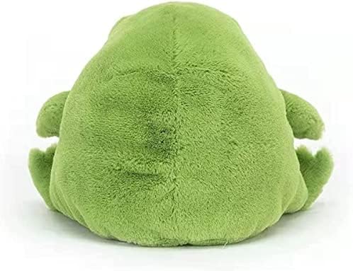 Ricky Rain Frog plišana žaba Punjena igračka, 8-inčno žablje tijelo, praznični rođendanski poklon za djecu i Prijatelje的的的家