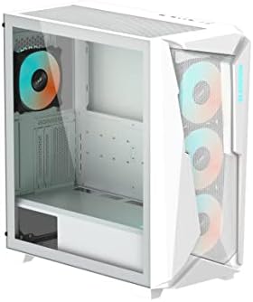 GIGABYTE C301 Glass White - Bijeli mid kurac PC Gaming Case, kaljeno staklo, USB Type-C, 4x FARBG-ovi ventilatori uključene