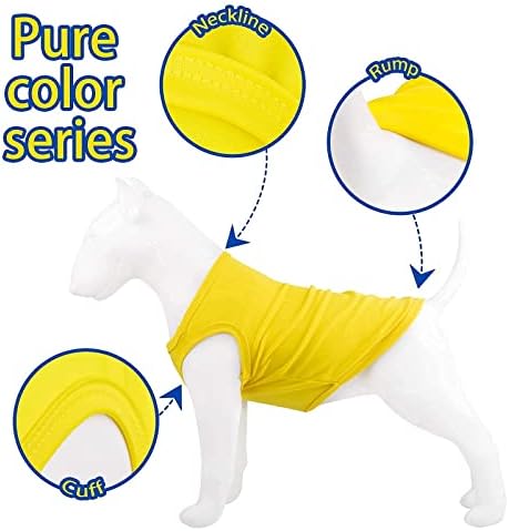 Hozz 6 komada psećih košulja Pulover mekana prazna majica majica male pse