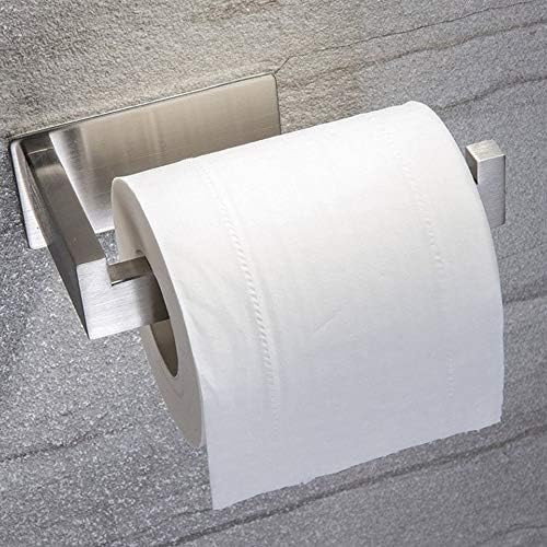 GENIGW Zidna montaža kupaonica WC rolna držač papira Kuhinja od nehrđajućeg čelika zidna kuka za ručnik nosač