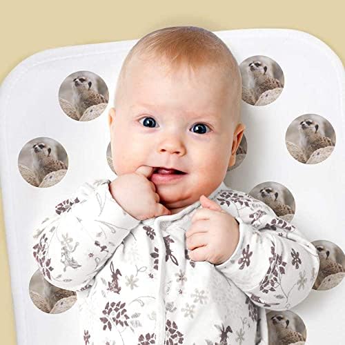 Azeeda 'Meerkat' Baby Burp / Peri krpa