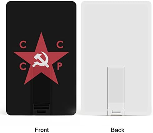 CCCP USSR STAR kreditna kartica USB Flash Personalizirana memorijska memorija Stick pogon za pohranu 32g