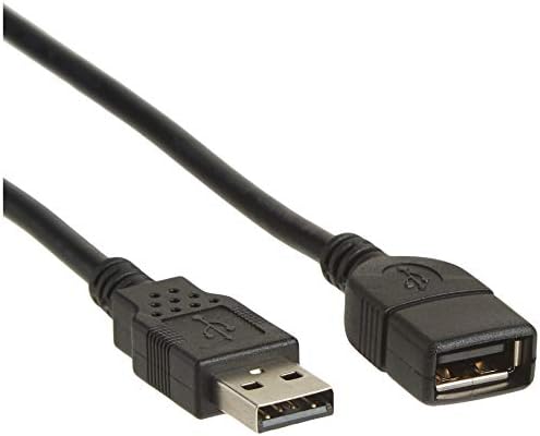 C2G 52106 USB A do dugog USB produžnog kabla, 3.28 stopa, Crna