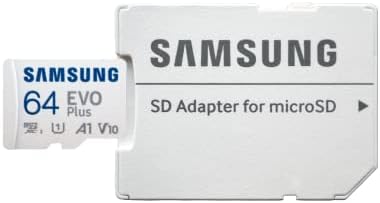 Samsung 64GB Evo Plus Klasa 10 MicroSDXC memorijska kartica radi sa Galaxy Tablet Tab A 10.5, Tab