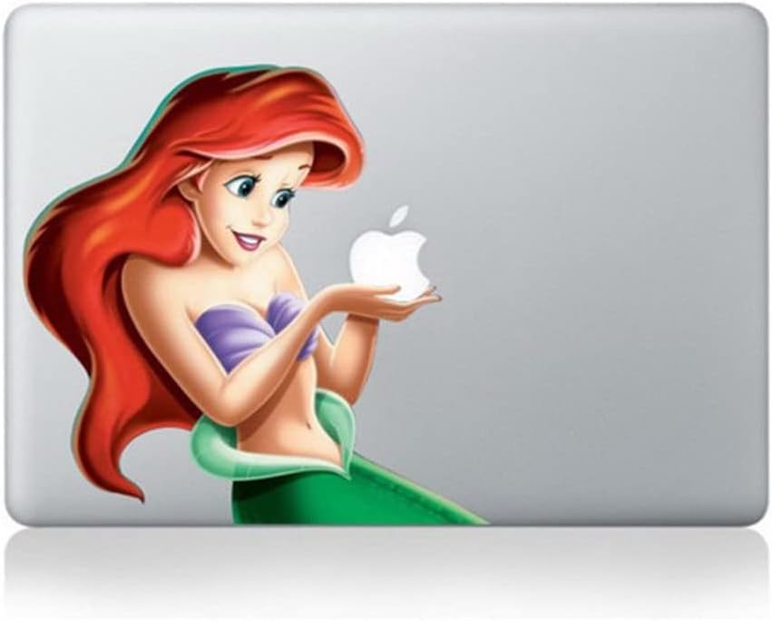 Azquest The Little Mermaid Ariel crtani lik naljepnica za naljepnicu za laptop Air Pro Retina | AZQ139 |