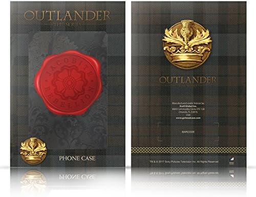 Dizajni za glavu Službeno licencirano Outlander Jamie Fraser Stables Sezona 6 znakova Kožna knjiga Novčanica Komunalni poklopac kompatibilan sa Apple iPad Air 2020/2028