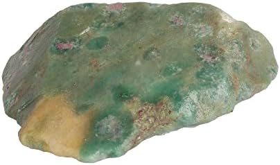 Gemhub labav dragulj 382.55 CT Rock sirovo grubo rubin Zoisite Bealing Crystal Prirodni grubi rubin Zoisite