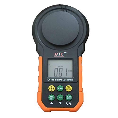 Digitalni mjerač svjetlosti za mjerenje svjetline za školu, laboratoriju, ured, stadion zajedno s kalibracijskim certifikatom HTC modela: LX-103