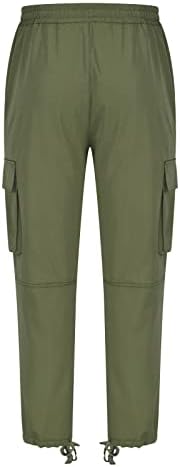 Pješačke hlače za muškarce za muškarce opušteno fit plus veličina više džepne pantalone na vanjskim pantalonama lagane ribolovne putničke pantalone