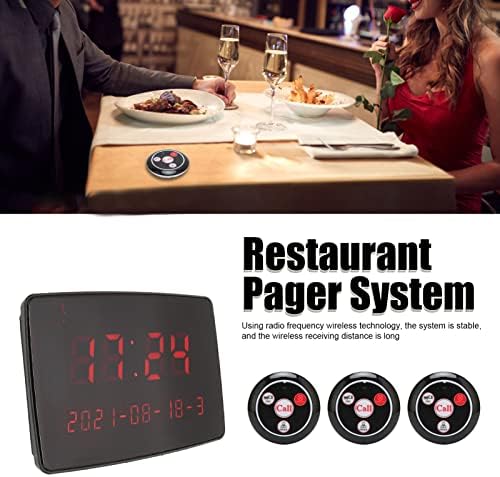 Eatc Restaurant Call System Wireless Calling Sistem Visoka frekvencija bežična tehnologija za hotele koji su US Plug-a