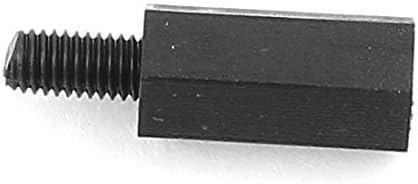 Vijak JFBL vruće 100pcs m3 12mm + 6mm najlon Spacer Hex Stanov stup za matičnu ploču