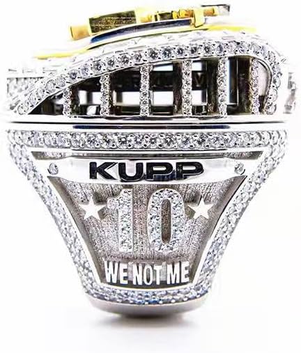 Coop bdy 2021 prsten, la fudbalski ljubitelji poklon kompatibilan za super posudu, los angeles replika fudbalski prsten pogodan za rođendansku zabavu i poklone