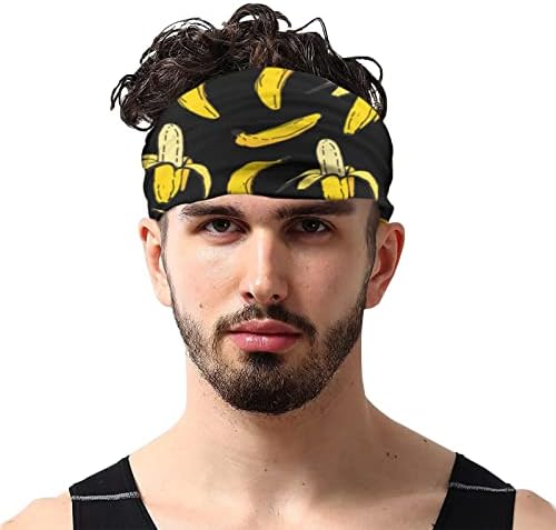 Banana Fruit Funny Pattern Multifunkcionalna Pokrivala Za Glavu Biciklistička Maska Za Lice Sportski Šal Traka Za Glavu Za Vrat Bandana