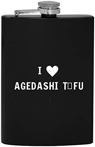 I srce volim Agedashi Tōfu - 8oz Hip tikvica za piće alkohola