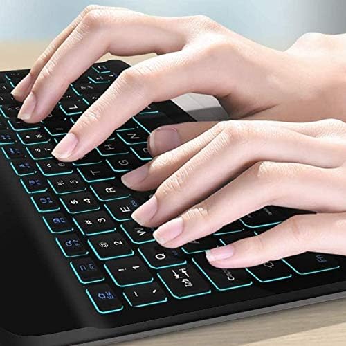 BoxWave tastatura kompatibilna sa BLU C6L-SlimKeys Bluetooth tastaturom - sa pozadinskim osvetljenjem, prenosivom tastaturom sa praktičnim pozadinskim svetlom za BLU C6L-Jet Black