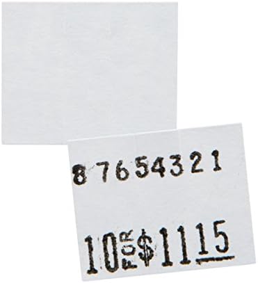 Etikete za bijele cijene za Monarch 1115 Cijena Cijena - 10 rola, 15.000 oznaka cijena
