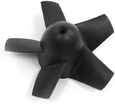 Uxcell 30mm čvorište Debljina 68mm 5 noževa Količina ventilatora pozitivna propeler crna