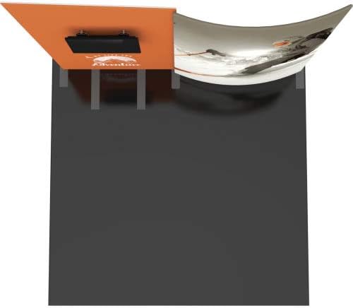 Formulirajte dizajner serije 10ft tkanina Backwall Kit 09