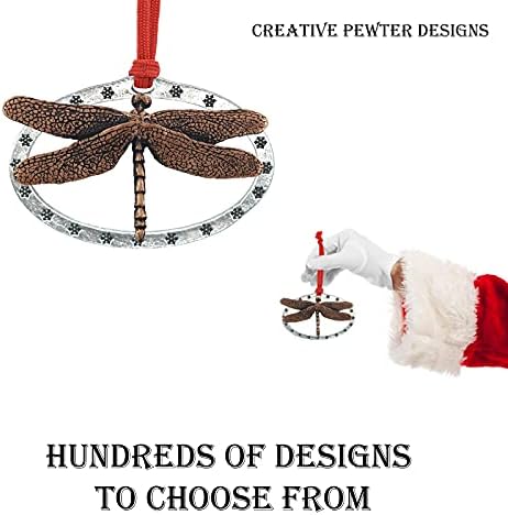 Ručno izrađen Bakarni vilin Konjic sa kablom za viseći ukras poklon za Božićna praznična stabla i vijence-proizvedeno u Sjedinjenim Državama - SKU AC034ILI