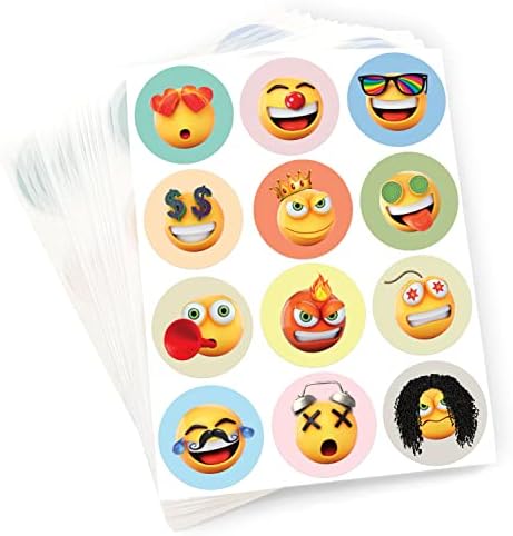 Easykart 500 kom Emoji naljepnica za djecu naljepnice za nagradu emocija naljepnice emocija naljepnica zabava