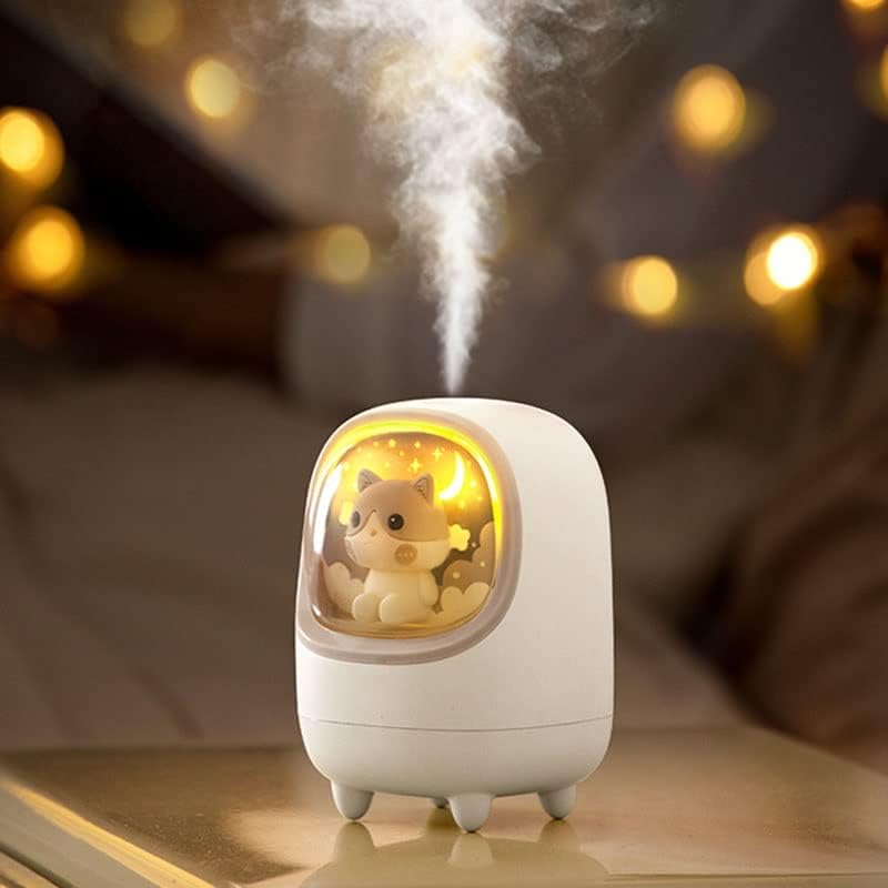 Uxzdx ovlaživač zraka USB punjivi prijenosni Mini difuzor za izradu magle za aromaterapiju s romantičnom