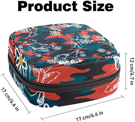 ORYUEKAN torba za odlaganje higijenskih uložaka, Prijenosna menstrualna torba za žene i djevojčice torbica