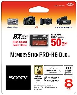 Sony 8 GB PRO-HG Duo HX Memory Stick MSHX8B