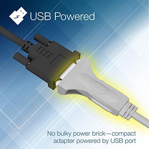TRENDnet USB na serijski 9-pinski Konverter kabl, spojiti RS-232 serijski uređaj na USB 2.0 Port, podržava Windows & Mac, USB 1.1, USB 2.0, USB 3.0, 21 inčni dužina kabla, Plug & Play, bijeli, tu-S9
