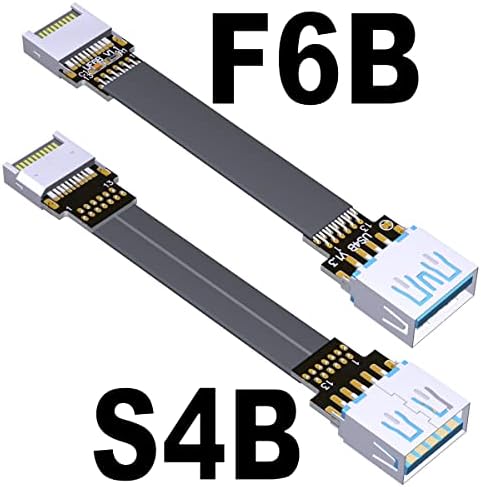 ADT-LINK USB 3.1 GEN1 TIP-E DO USB 3.1 Ženska utičnica Interni tip-E muški ravni produžni kabel