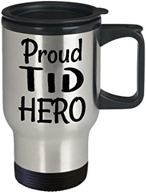 Dijabetes kava Putnička krigla Najbolji smiješni jedinstveni dijabetičar Savršena ideja za muškarce Ponosni T1D heroj