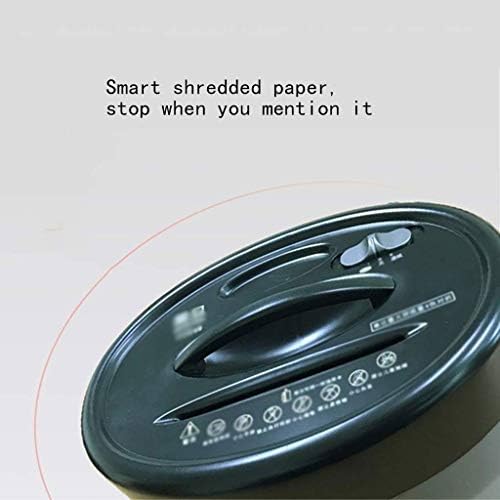 ZLDQBH Mini stoni papir-drobilica prenosivi kancelarijski Segment drobilica za prigušivanje zvuka