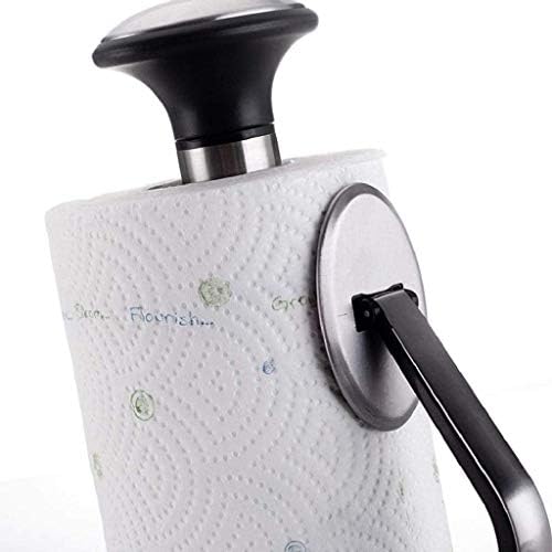 Mxiaoxia vertikalni držač toaletnog papira - metalna toaletna tkanina Caddy Roll Reserve za kupatilo,