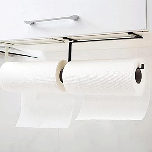 Zyjbm Kuhinja Besplatna pumpa za roll rakilica za papir ručnik za pohranu stalak za papir papir ručni nosač vješalica za uvlačenje u kupaonici