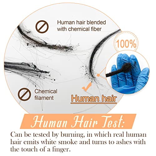 【Kupujte zajedno uštedite više】Easyouth dvije trake u ekstenzijama za kosu prava ljudska kosa # Hot Pink 18+20inch