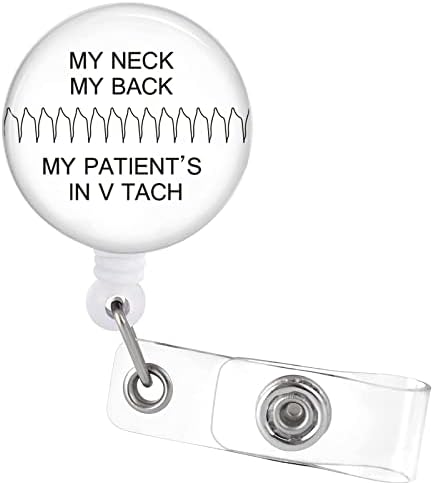 Kolut za značku uvlačenje sa Aligator kopčom moj vrat moja leđa moj pacijent je u V Tachp smiješno