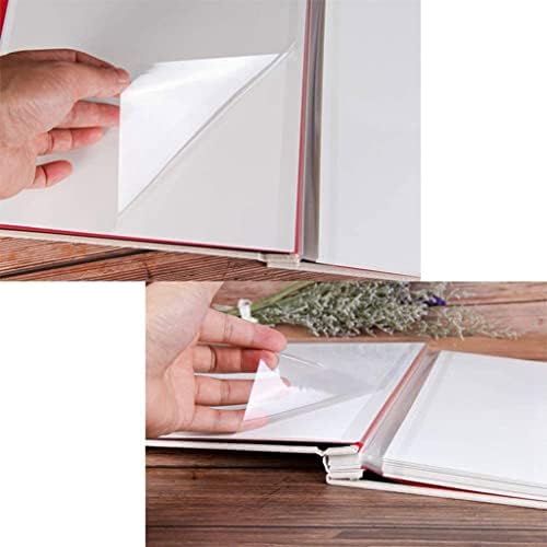 FEGOCLT 2x foto album Scrapbook posteljina memorijska knjiga debela stranice sa zaštitnim